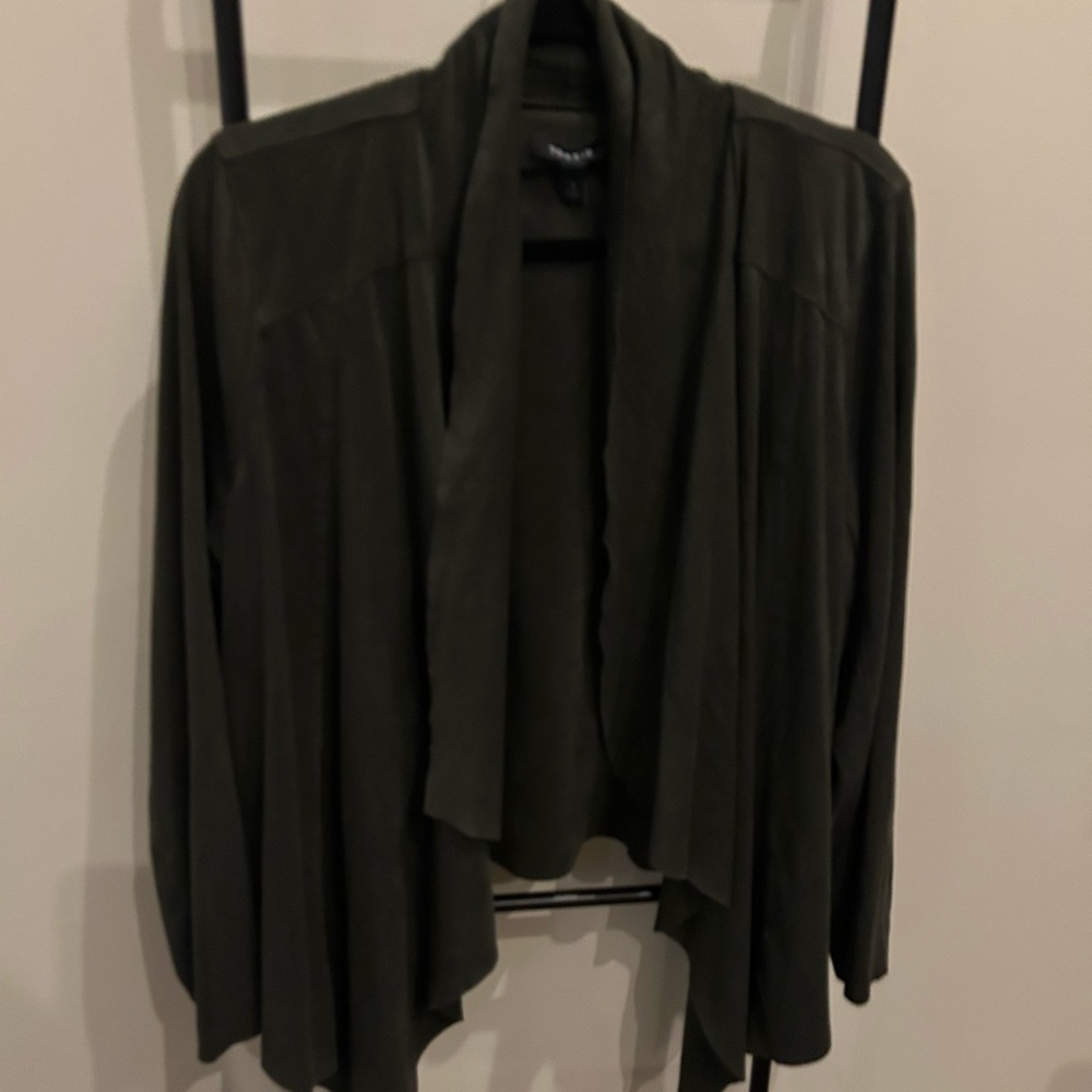 Torrid Dark Green Open Front Cardigan